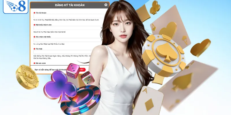 O8 – Link HIGHSHINEDETAIL Chính Thức Của O8 > Đăng Ký Tặng Ngay 100% 13 Hướng dẫn tạo tài khoản game trên O8